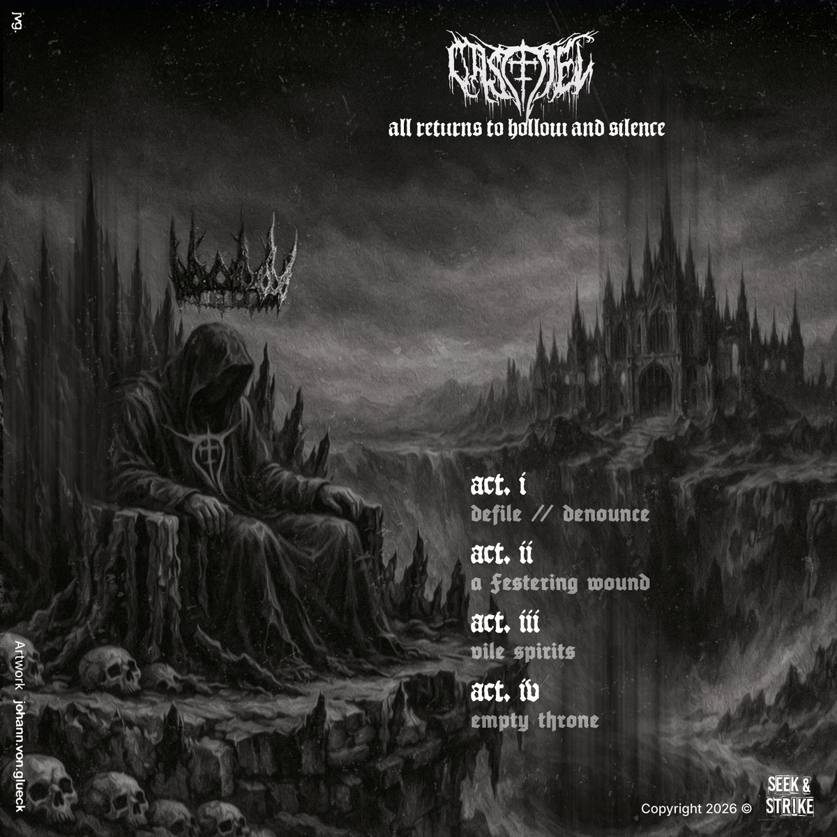 Castiel – 4th EP All Returns to Hollow and Silence – CD, image 2