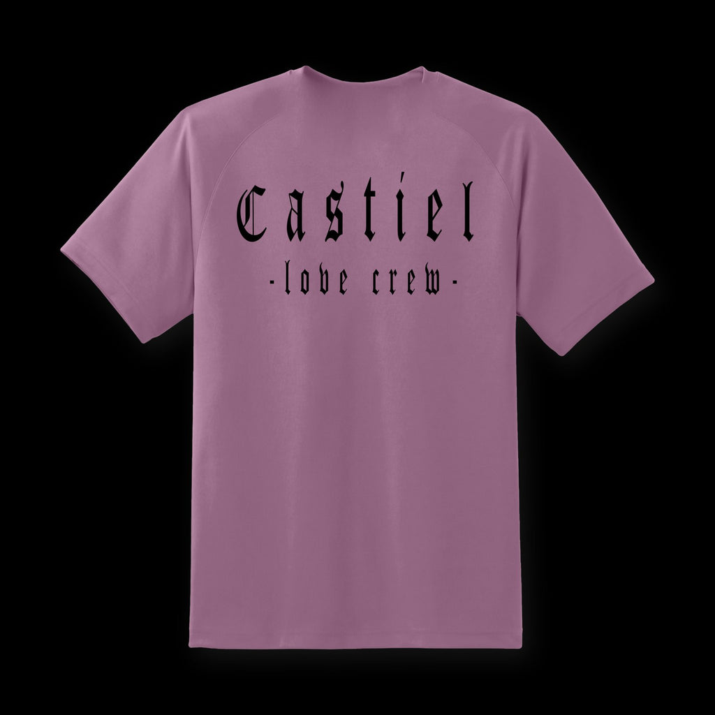 Castiel – Love Crew T-Shirt, pink, back